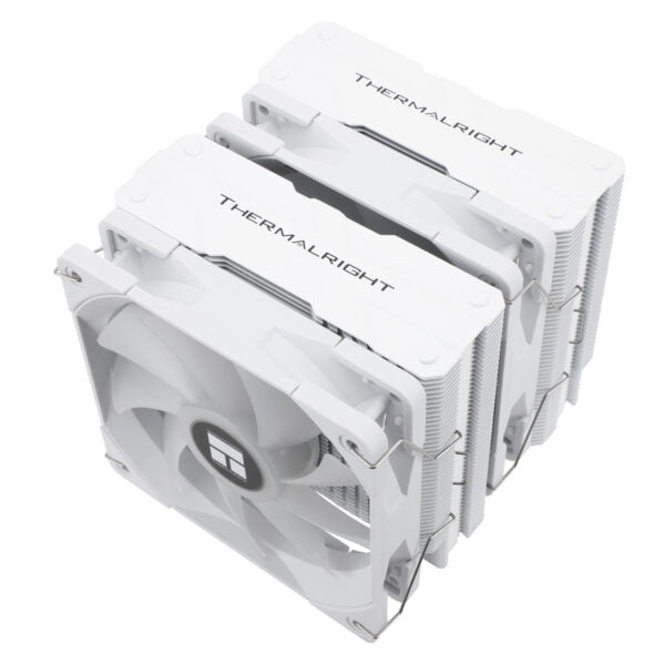 13ARGB Dual-Tower Procesoriaus (CPU) aušintuvas Thermalright Peerless Assassin 120 ARGB BALTAS - Image 8