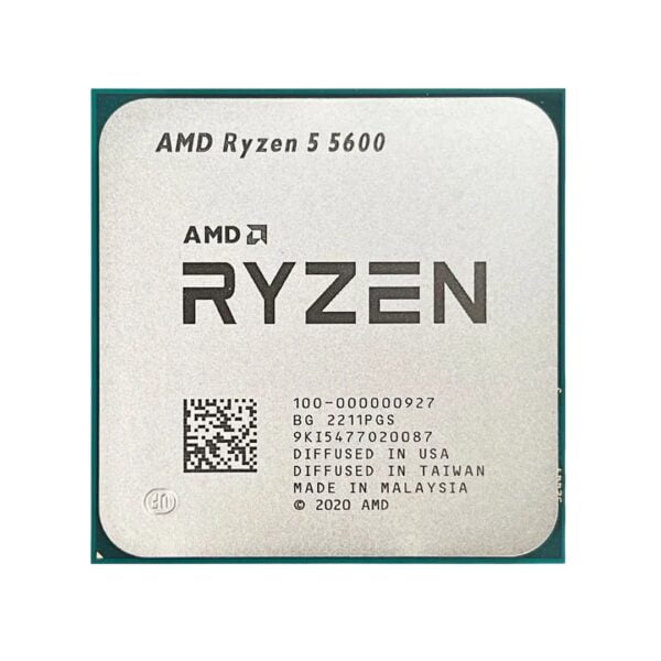 AMD Ryzen 5 5600 BOX 6 Cores 12 Threads 32MB Cache Boost up to 4.4 GHz - Image 2