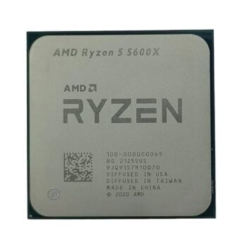 AMD Ryzen 5 5600X TRAY 6 Cores 12 Threads 32MB Cache Boost up to 4.6 GHz (100-000000065)