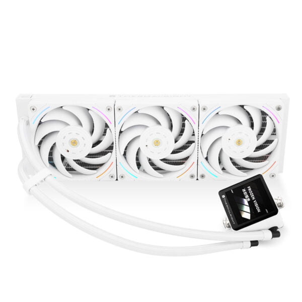 7 Procesoriaus (CPU) aušintuvas AIO Thermalright Frozen Vision 360 BALTAS - Image 5