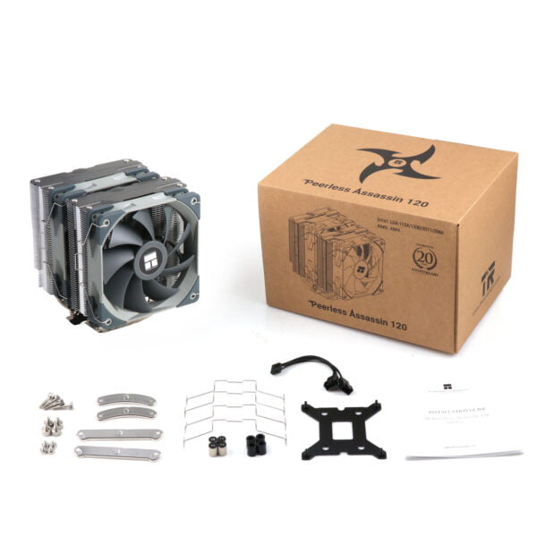 Dual-Tower Procesoriaus (CPU) aušintuvas Thermalright Peerless Assassin 120 - Image 7