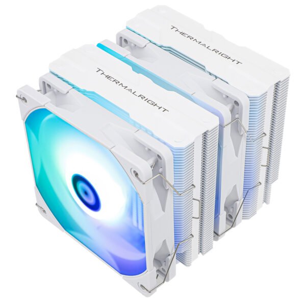 Dual-Tower Procesoriaus (CPU) aušintuvas Thermalright Peerless Assassin 120 ARGB BALTAS - Image 1
