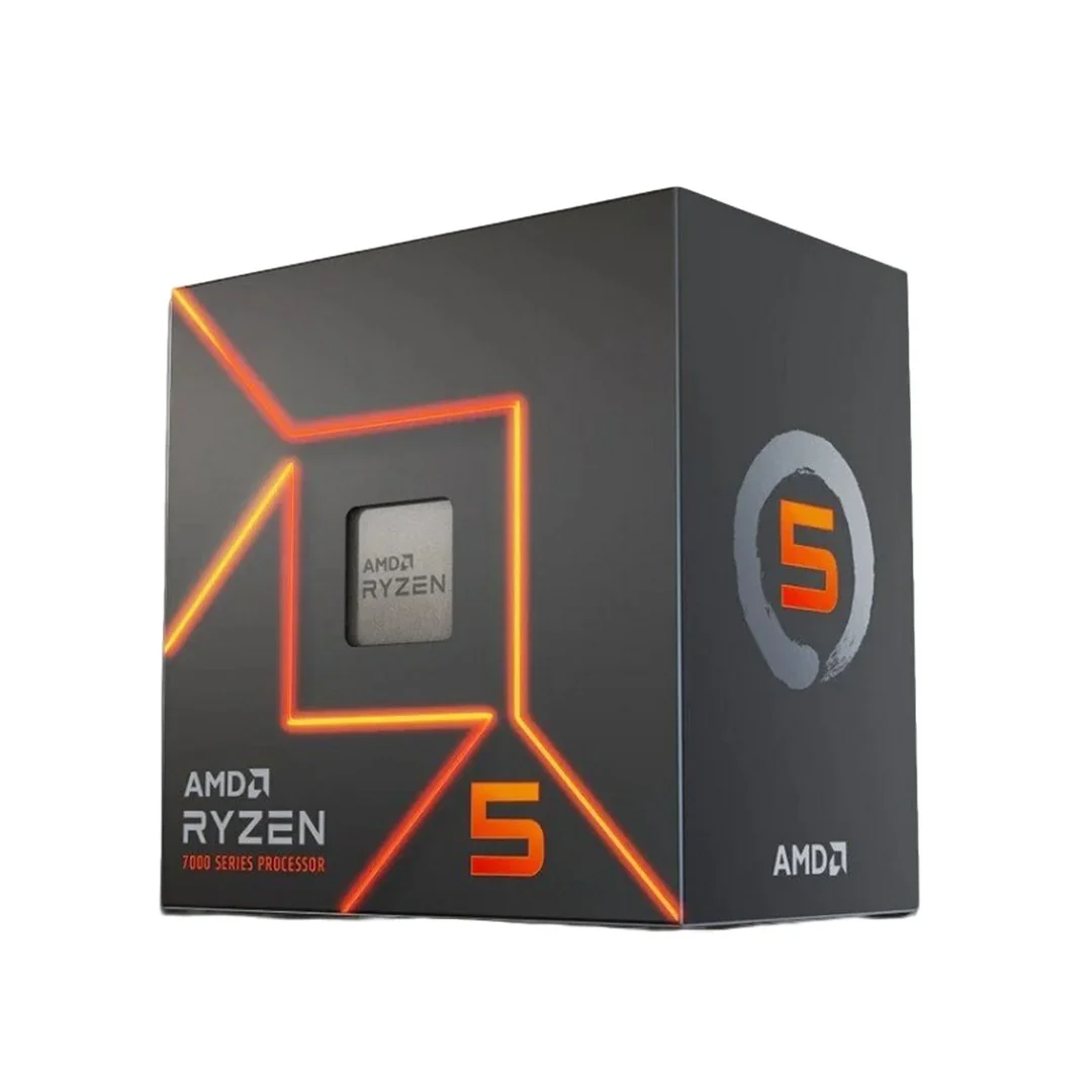 AMD Ryzen 5 7600 BOX 6 Cores 12 Threads 32MB Cache Boost up to 5.1 GHz - Image 1