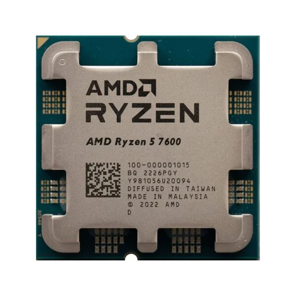 AMD Ryzen 5 7600 BOX 6 Cores 12 Threads 32MB Cache Boost up to 5.1 GHz - Image 2