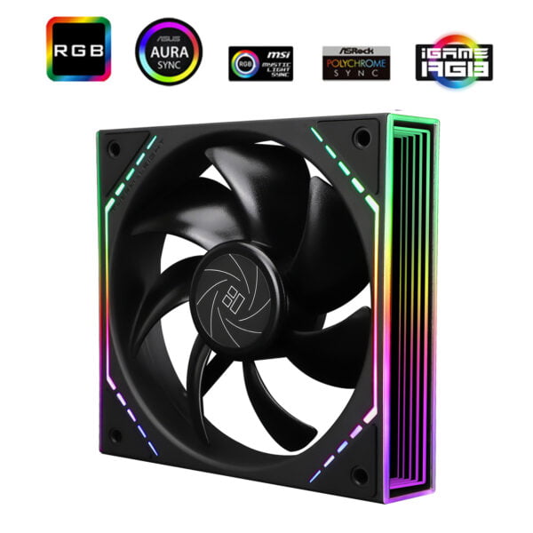 Korpuso aušintuvas Thermalright 120mm ARGB TL-M12 JUODAS 1vnt - Image 8