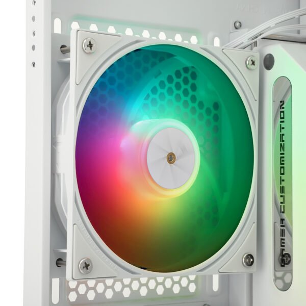 Korpuso aušintuvas Thermalright 120mm ARGB TL-P12W-S BALTAS 1vnt - Image 9