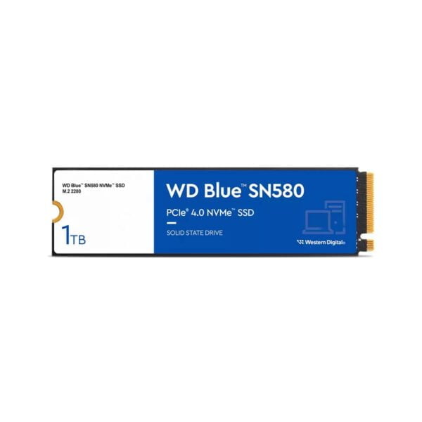1TB WD Blue SN580 M.2 NVMe SSD PCIe Gen 4.0 iki 4150MB/s - Image 2