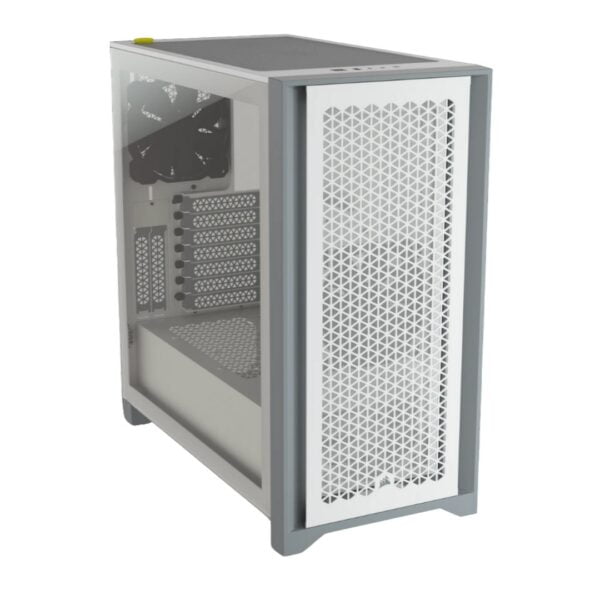 Kompiuterio korpusas CORSAIR 4000D AIRFLOW TG White ATX - Image 1