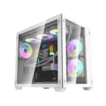 Darkflash C285 White (Baltas) ATX kompiuterio korpusas
