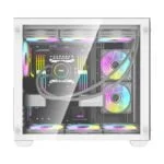 Darkflash C285 White (Baltas) ATX kompiuterio korpusas - Image 3