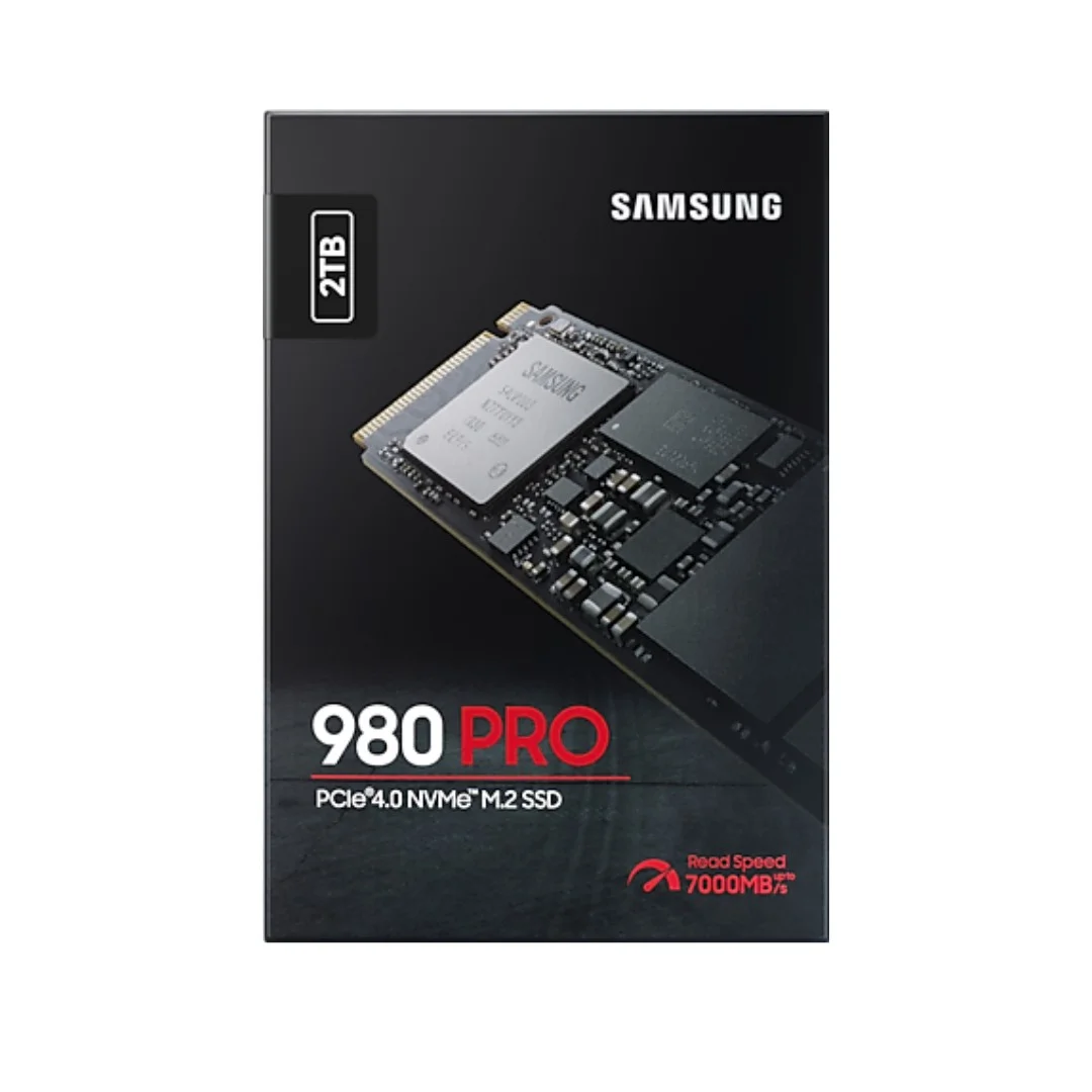 2TB Samsung 980 PRO M.2 NVMe SSD PCIe Gen 4.0 iki 7000MB/s - Image 1