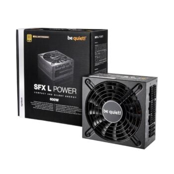 Be quiet! SFX L POWER 600W 80+ Gold Modular PSU (Juodas)
