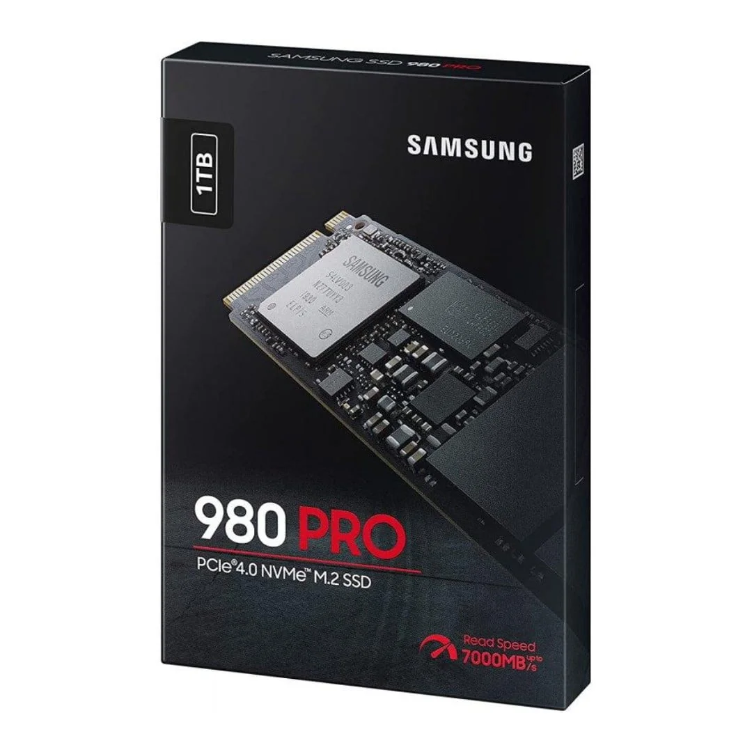 1TB Samsung 980 PRO M.2 NVMe SSD PCIe Gen 4.0 iki 7000MB/s - Image 1