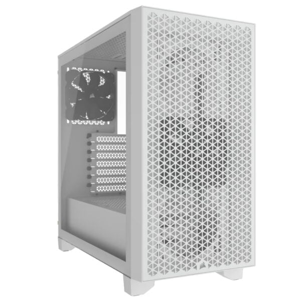 Kompiuterio korpusas CORSAIR 3000D AIRFLOW TG White ATX - Image 1
