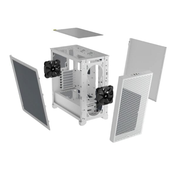Untitled image - 2024-05-21T155709.627 Kompiuterio korpusas CORSAIR 3000D AIRFLOW TG White ATX - Image 6