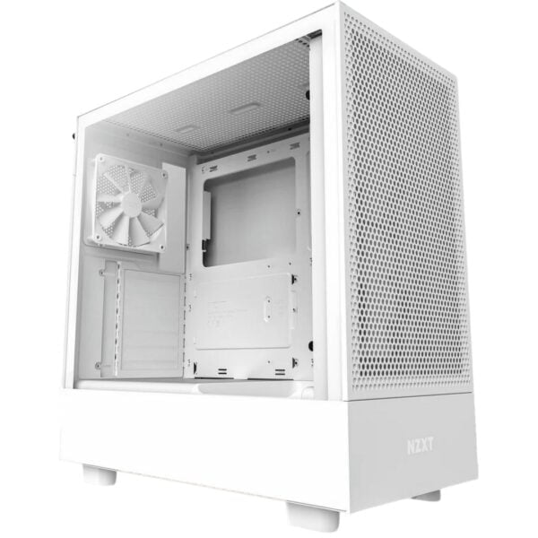 Kompiuterio korpusas NZXT H5 Flow TG White ATX - Image 1