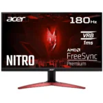 Žaidimų monitorius ACER NITRO KG241Y S3biipf 23.8” FHD (1080p) 180Hz 1ms AMD FreeSync