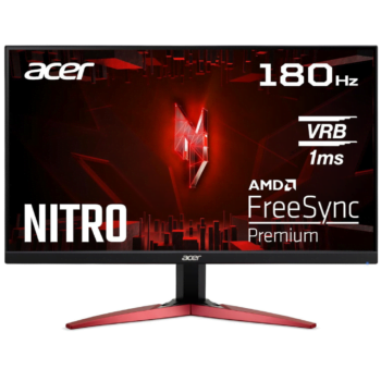 Žaidimų monitorius ACER NITRO KG241Y S3biipf 23.8” FHD (1080p) 180Hz 1ms AMD FreeSync