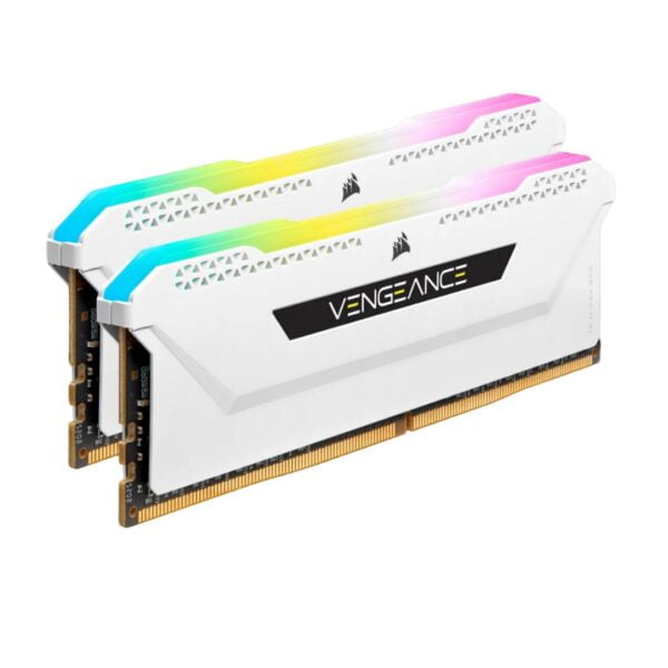 CORSAIR VENGEANCE RGB PRO SL DDR4 32GB (2x16GB) 3600MHz C18 CMH32GX4M2D3600C18W - Image 1