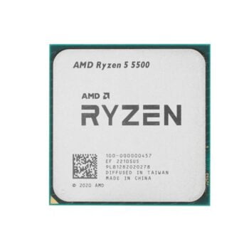 AMD Ryzen 5 5500 TRAY 6 Cores 12 Threads 16MB Cache Boost up to 4.2 GHz