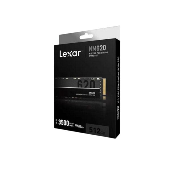 512GB Lexar NM620 NVMe M.2 PCIe Gen 4.0 SSD iki 3500MB/s - Image 1