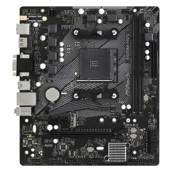 ASRock A520M-HVS AM4 mATX - Image 2