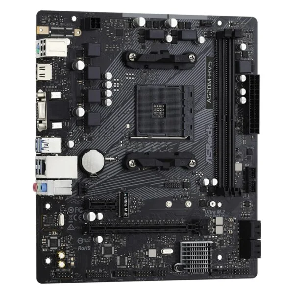 ASRock A520M-HVS AM4 mATX - Image 3