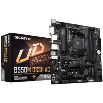 GIGABYTE B550M DS3H AC WiFi AM4 mATX