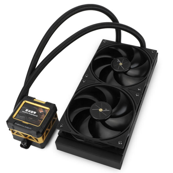 Procesoriaus (CPU) aušintuvas AIO Thermalright Frozen Warframe 240 JUODAS - Image 6