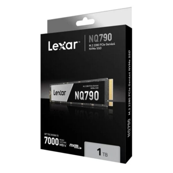 1TB Lexar NQ790 NVMe M.2 PCIe Gen 4.0 SSD iki 7000 MB/s - Image 1