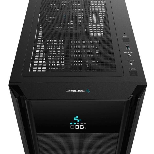 Untitled image - 2024-09-23T121414.923 Kompiuterio korpusas DeepCool CH510 MESH DIGITAL Black ATX - Image 3