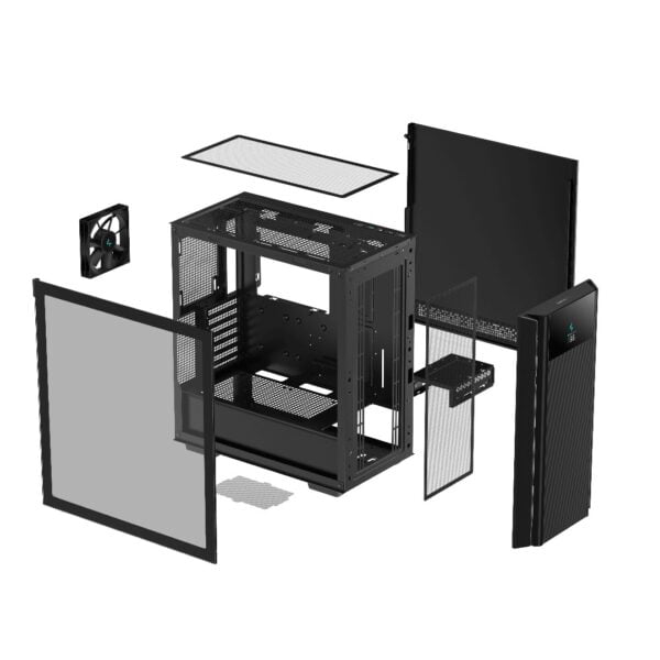 Untitled image - 2024-09-23T121503.908 Kompiuterio korpusas DeepCool CH510 MESH DIGITAL Black ATX - Image 9