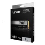 2TB Lexar NM790 NVMe M.2 PCIe Gen 4.0 SSD iki 7400MB/s