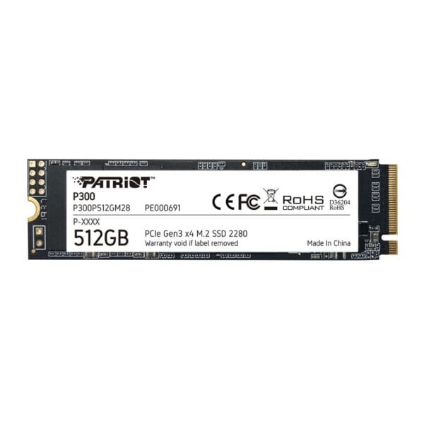 Untitled image - 2024-10-15T171649.499 512GB Patriot P300 NVMe M.2 PCIe Gen 3.0 SSD iki 1700MB/s - Image 2