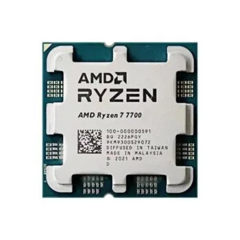 AMD Ryzen 7 7700 TRAY 8 Cores 16 Threads 32MB Cache Boost up to 5.3 GHz