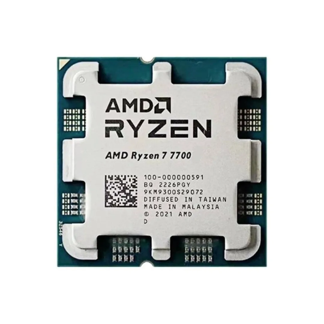 AMD Ryzen 7 7700 TRAY 8 Cores 16 Threads 32MB Cache Boost up to 5.3 GHz - Image 1