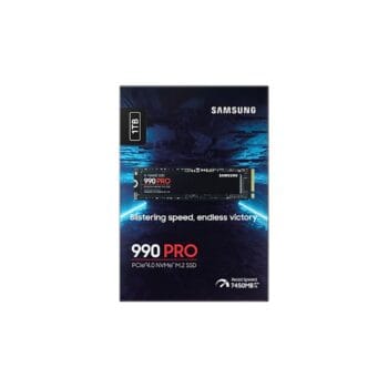 1TB Samsung 990 PRO M.2 NVMe SSD PCIe Gen 4.0 iki 7450MB/s (MZ-V9P1T0BW)