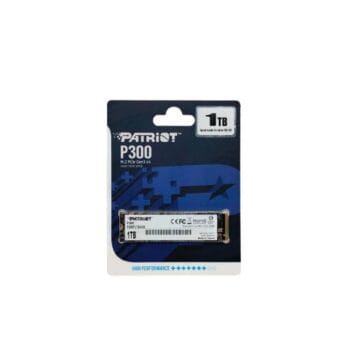 1 TB Patriot P300 NVMe M.2 PCIe Gen 3.0 SSD iki 2100MB/s