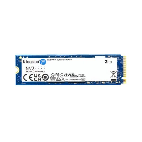 2TB Kingston NV3 NVMe PCIe 4.0 SSD M.2 iki 6000MB/s - Image 2