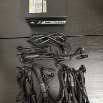 CORSAIR RM1000x 1000W 80+ Gold Modular PSU (ATNAUJINTAS)