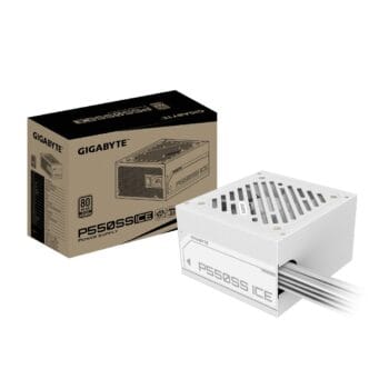 GIGABYTE P550SS ICE 550W 80+ Silver Non-Modular PSU Baltas