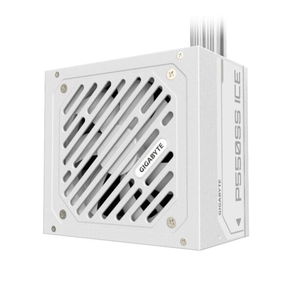 GIGABYTE P550SS ICE 550W 80+ Silver Non-Modular PSU Baltas - Image 4
