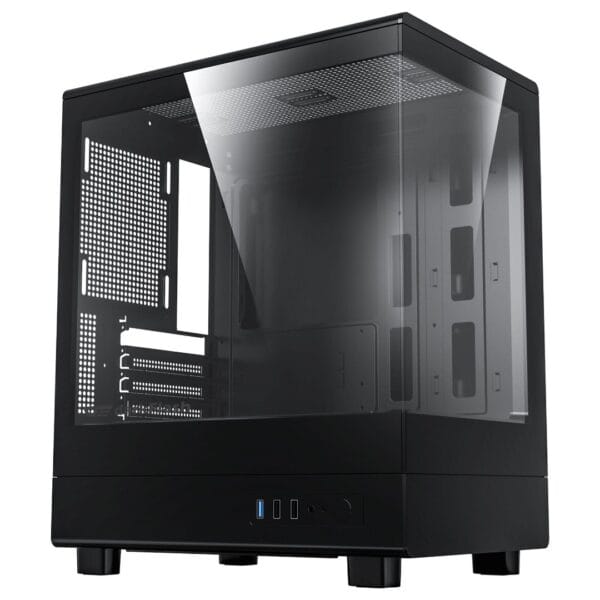 Kompiuterio korpusas Darkflash DB330M M-ATX TG +3 ARGB ventiliatoriai juodas - Image 1