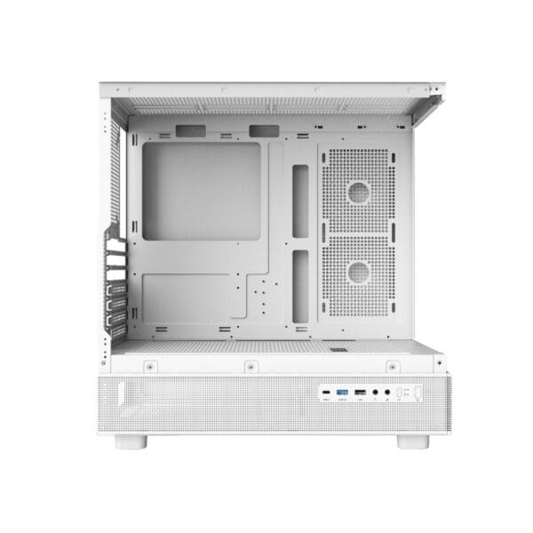 Kompiuterio korpusas Darkflash DPX90 ATX TG +3 ARGB ventiliatoriai baltas - Image 4