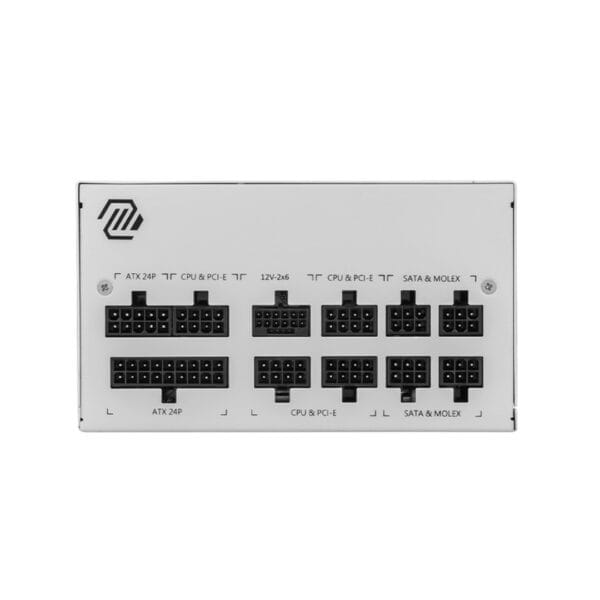 MSI MAG A850GL WHITE PCIE5 850W 80+ Gold Modular PSU (PCIe 5.0 GPU palaikymas) (BALTAS) - Image 3