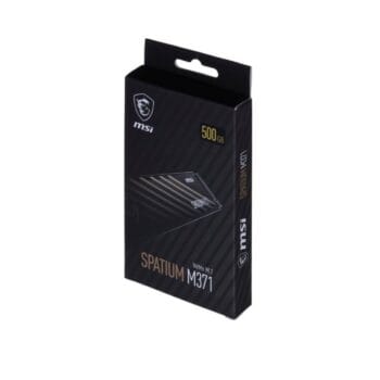 500GB MSI SPATIUM M371 NVMe M.2 PCIe Gen 3.0x4 SSD iki 2200 MB/s