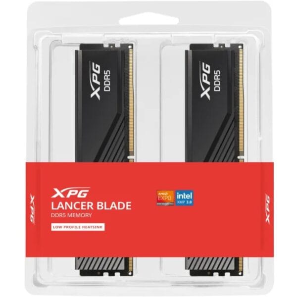XPG LANCER BLADE DDR5 32GB (2x16GB) 6000MHz C30 AX5U6000C3016G-DTLABBK - Image 1