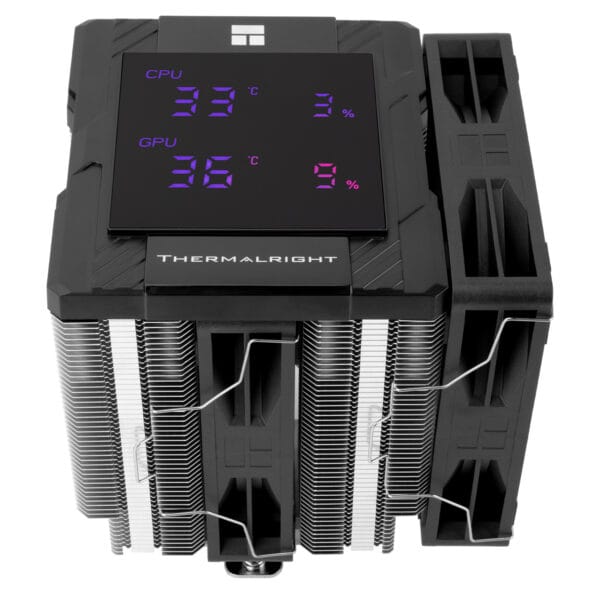 Dual-Tower Procesoriaus (CPU) aušintuvas Thermalright Peerless Assassin 120 Digital BLACK (Juodas) - Image 6