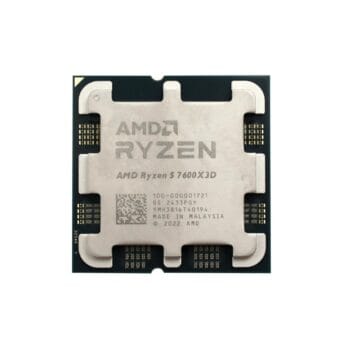 AMD Ryzen 5 7600X3D TRAY 6 Cores 12 Threads 96MB Cache Boost up to 4.7 GHz