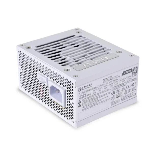 Lian Li SP750 SFX 750W 80+ Gold Modular PSU White - Image 2
